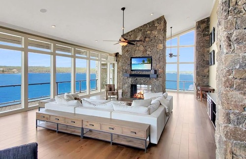 Osage Beach House | Iconic Glass Mansion - Huge Views - Best Location