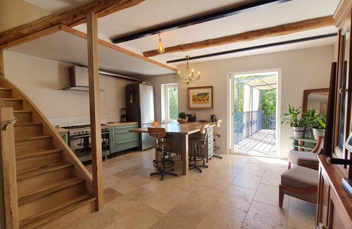 Roujan House | Ideal for 2 couples, beautifully renovated bijou house with garden and mini pool
