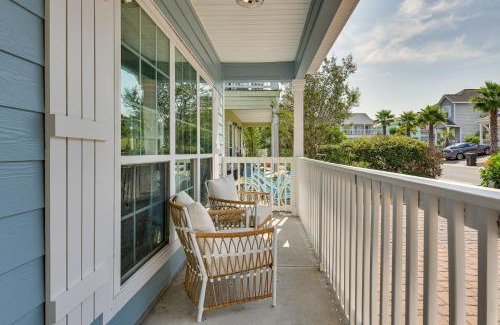 West Panama City Beach House | Ideally Located Inlet Beach Home with Fire Pit!