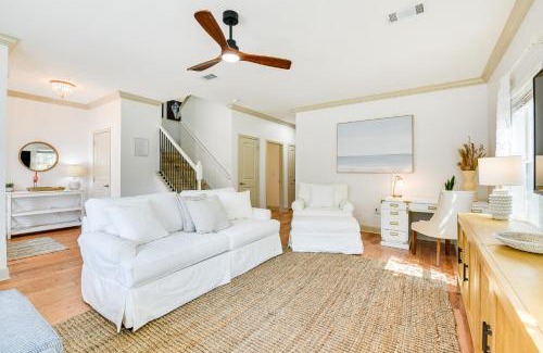 West Panama City Beach House | Ideally Located Inlet Beach Home with Fire Pit!
