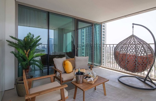 Za'abeel 2 Apartment | Immaculate 3BR Maid's Room w Burj Khalifa Views