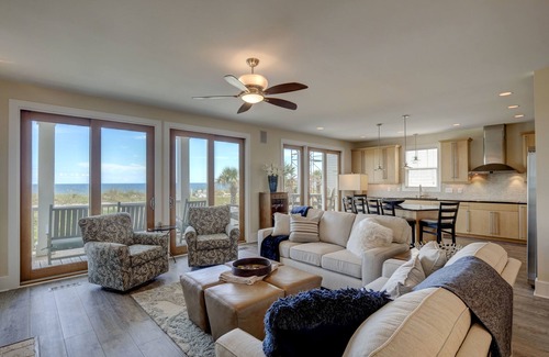 Wrightsville Beach House | Immaculate 4 bedroom/3 bathroom oceanfront Wrightsville property with private be