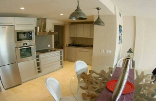 Santa Eulalia del Rio Villa | Immersed in the greenery of the Ibiza golf club,with private beach,swimming pool