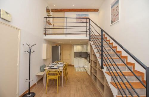 Le Suquet Apartment | IMMOGROOM - Beautiful Duplex - 5 min from the beach - AC - SUQUET