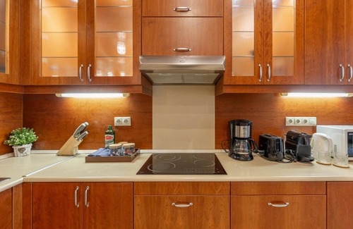 Inner City Budapest Apartment | in a historic building elegant apartment next to a metro stop