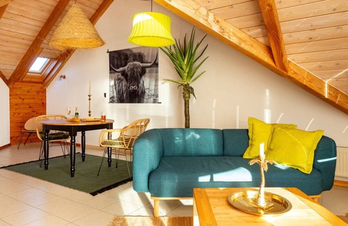 Wittduen Apartment | In der Wohnung Kokosnuss Erwartet Sie ein Gigantischer Ausblick Über den Nationalpark Wattenmeer! Öffnen Sie Ihre Balkontür, Holen Sie Einmal Tief Luft und Atmen Sie Entspannung pur ein