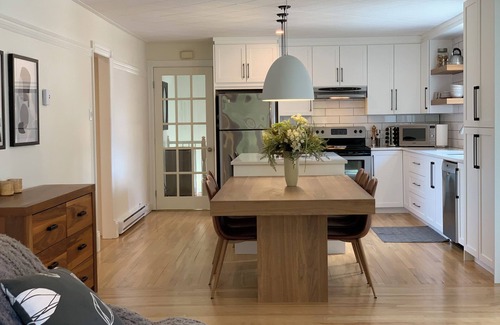 Mont-Tremblant House | In the center of Tremblant's Old Village, opposite the covered park.