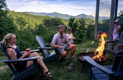 Bryson City House | Incredible Mountain Cabin with Private Creek and Hot Tub Allowing Outstanding Views in Bryson City
