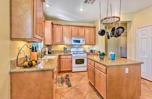 Indio House | Indian Palms Resort Home w/Yard & Community Perks