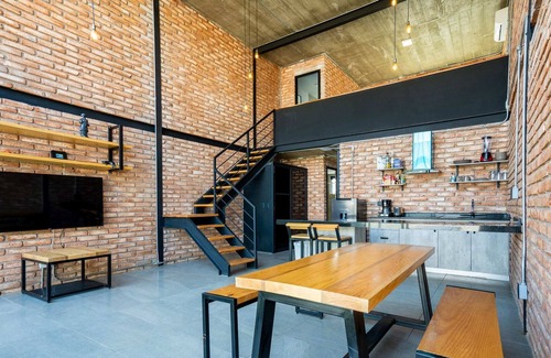 Xochitepec Apartment | Industrial and modern Loft with private pool