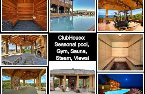Sevierville House | Infinity Vista Retreat - 5BR, Smoky Mountain Views Pool, HotTub