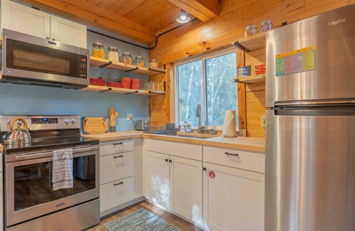 College Cabin | Iniakuk Forest Cabin Sleeps 4