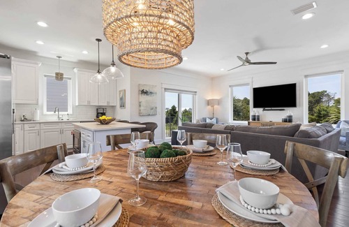 West Panama City Beach House | Inlet Beach Retreat | Golf Cart, Bikes + Pool