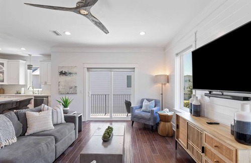 West Panama City Beach House | Inlet Beach Retreat | Golf Cart, Bikes + Pool