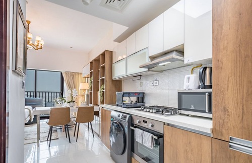 Discovery Gardens Apartment | Inviting Studio in Starz Tower 1, Al Furjan by Deluxe Holiday Homes