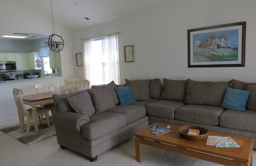 North Myrtle Beach Condo | Ironwood @ Barefoot Resort and Golf, overlooking tee 13 of Greg N