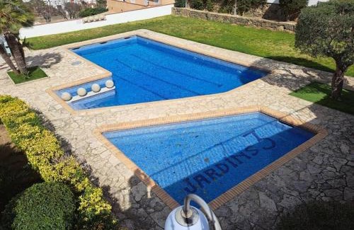 Roses Town Center Apartment | Jardins Precioso apartamento piscina vista al mar