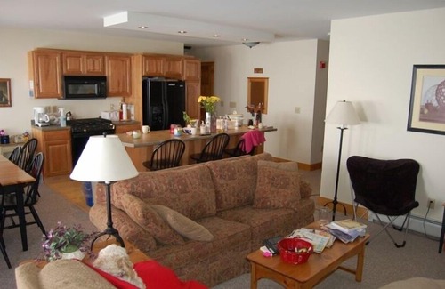 North Troy Condo | Jay Peak Resort 4 Bedroom Ski-in Ski-Out Condo with Lock-Out 2 BR option.