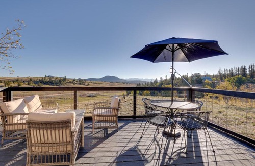 Como House | Jefferson A-Frame Cabin with Rocky Mountain Views