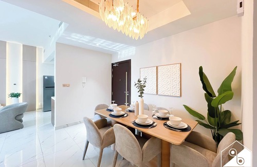 Al Barsha Apartment | Jewelz Luxury 2BR Balcony, Pool & Garden Views
