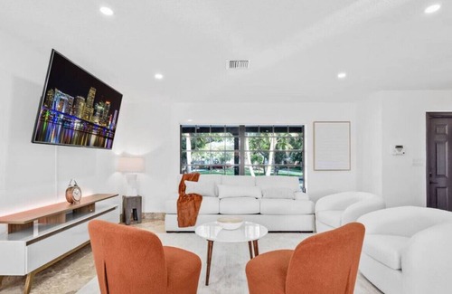Plantation House | JOEL 1121 sw 75th ave · Modern Two-Story Pool Villa - Heated Pool!