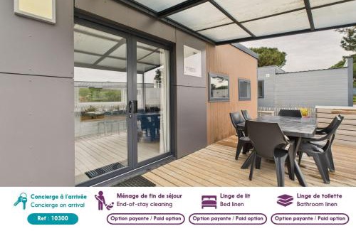 Saint-Hilaire-de-Riez Ski Chalet | Joli chalet pour 6, résidence avec piscine