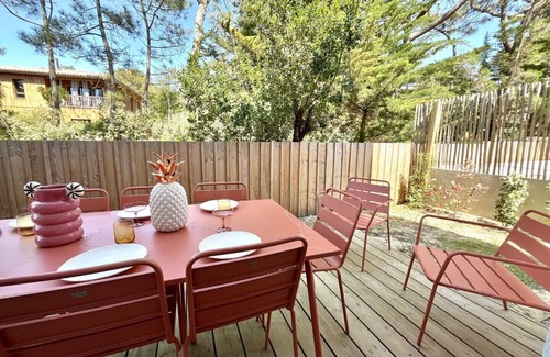 Lacanau-Ocean Villa | Jolie maison avec trois chambres dans complexe résidentiel neuf, proche de la plage SUD - 539064