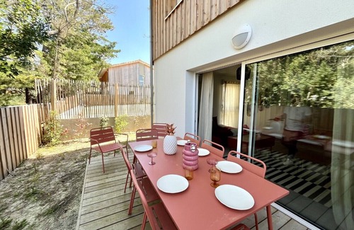 Lacanau-Ocean Villa | Jolie maison avec trois chambres dans complexe résidentiel neuf, proche de la plage SUD - 539064