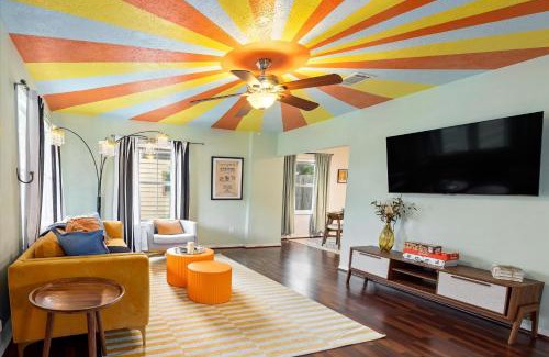 OST - South Union House | Joyful Stay Near Med Center Ping Pong Air Hockey