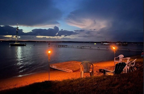 Higgins Lake Cottage | JR Resort: Lake Front Cottage, BEST VIEW ON THE LAKE! BEST VALUE ON THE LAKE!