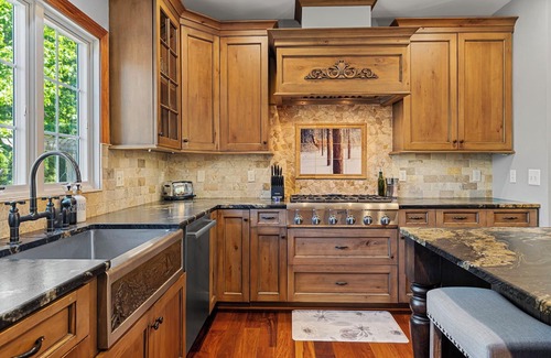 New Buffalo House | Juniper Presents: Gorgeous Award-winning home w/Pool, HotTub, Priv Screening Rm