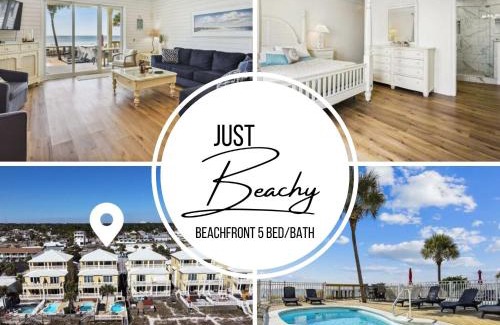 Silver Sands Beach House | Just Beachy - 5 Bedroom 5 Bathroom Beach Front Home! Sleeps 20 home