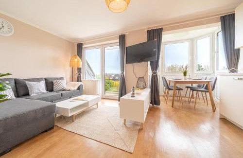 Cappel-Neufeld Apartment | Küstenperle Nordsee mit Balkon und Sauna