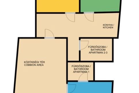 Gyor Apartment | KatalinKert Apartman 1