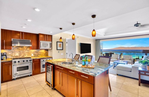 Honokowai Condo | KBM Resorts | FREE CAR | Honua Kai Konea | Beach Front 3-Bedroom Penthouse with Private Viking BBQ! HKK-1029