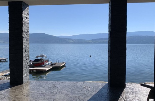 Central Okanagan House | Kelowna Lakefront Suite with Private Boat Buoy