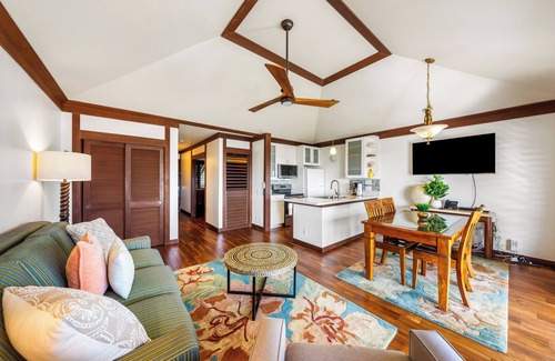 Poipu Condo | Kiahuna Plantation Ocean View with AC, REMODELED, 1 Bedroom, Sleeps 4