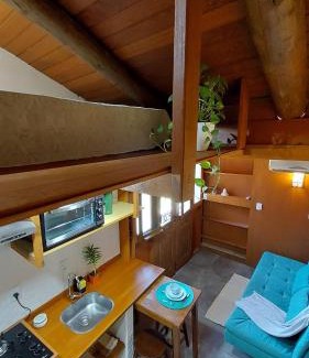 Campeche Leste House | Kitnet Pi · Tiny House Completa | 2min. a pé da praia| Ar Cond