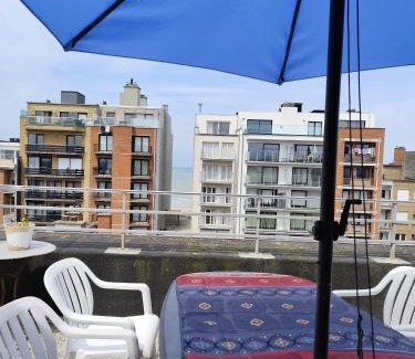 Middelkerke Apartment | Knusse studio met groot terras te Middelkerke!