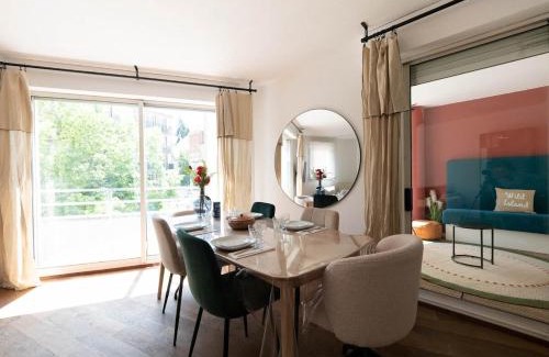 Gares Apartment | L'élégant - Terrasse et climatisation