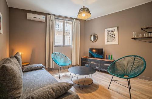 Montpellier City-Centre Apartment | L'Acapulco, Charmant T1, Clim, Place Comédie