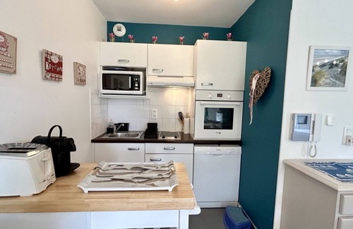 Saint-Valery-sur-Somme Apartment | L'argousier · St Valery, T2 Cabine + Garage Proximité du Port
