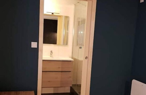 Donville-les-Bains Apartment | L'atelier, Appart Avec Jardin à 100 m de la mer