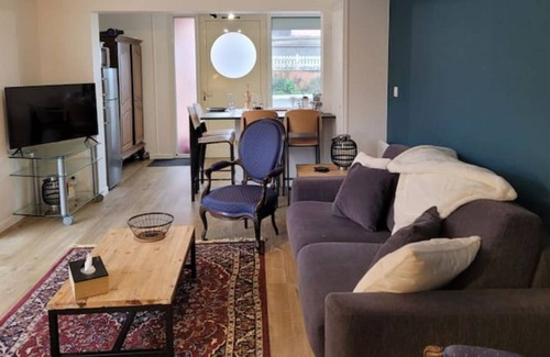 Donville-les-Bains Apartment | L'atelier, Appart Avec Jardin à 100 m de la mer