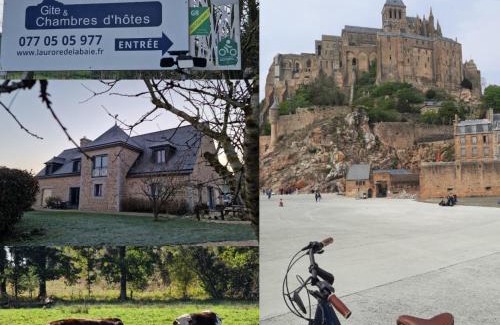 Huisnes-sur-Mer Bed & Breakfast | L'Aurore de la Baie, vue sur le Mont-Saint-Michel