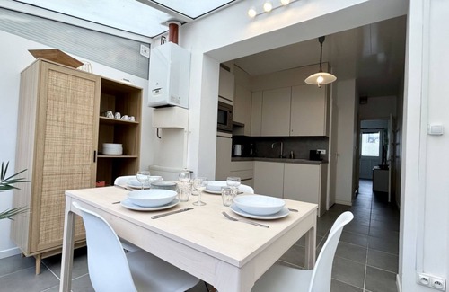 Le Crotoy House | L'ecume, Maison Proche du Centre Ville