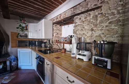 La Roquette-sur-Siagne House | L'entre Terre et mer Chambre 2, Avec Cheminée