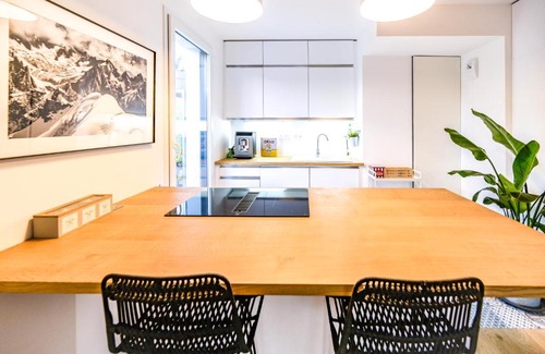 Vaires-sur-Marne Apartment | L'Olympique: appartement cosy, vue canal grande terrasse et parking