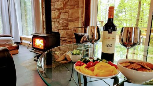 Mauricie Ski Chalet | La Cache de l'Ours - Thermal Experience Spa&Sauna