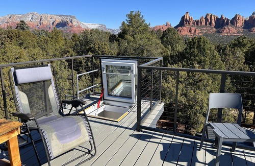 Sedona Apartment | La Casa Bowstring - 360° Red Rock Views!